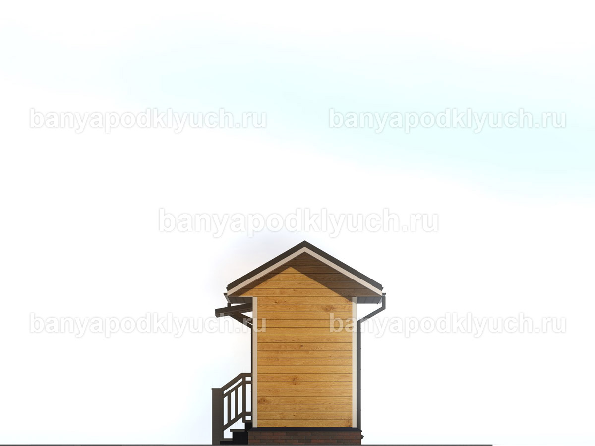 Баня из бруса 4x2 м Баня из бруса 4x2 м