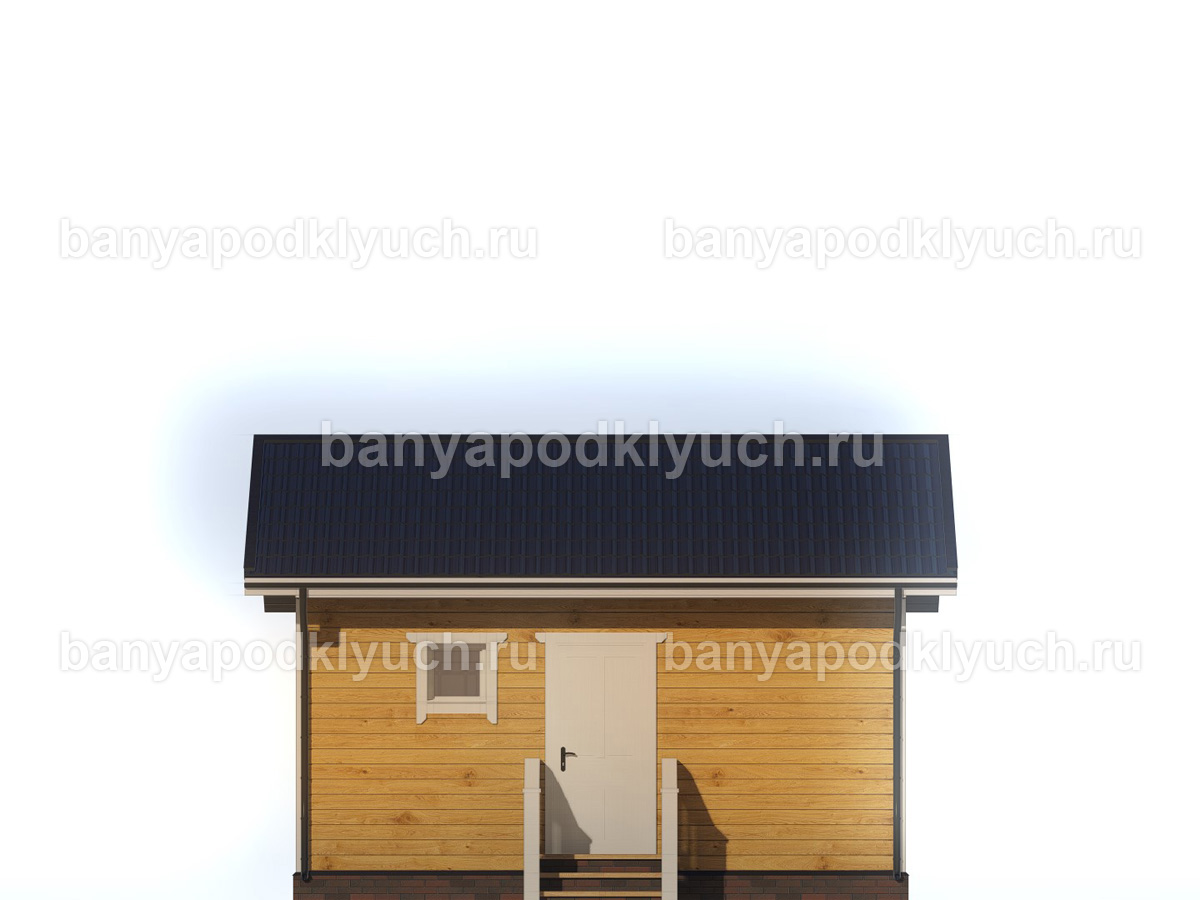 Баня из бруса 6x4 м Баня из бруса 6x4 м