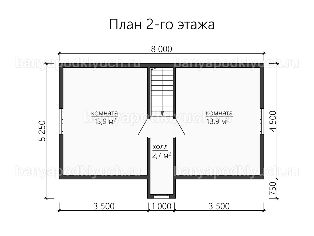 Баня из бруса 8x6 м Баня из бруса 8x6 м