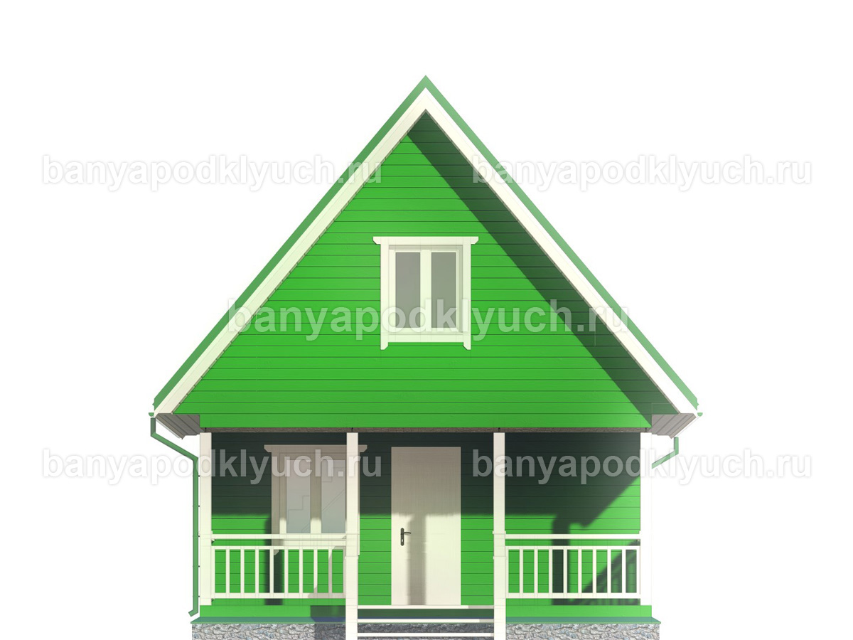 Каркасная баня 8x6 м Каркасная баня 8x6 м