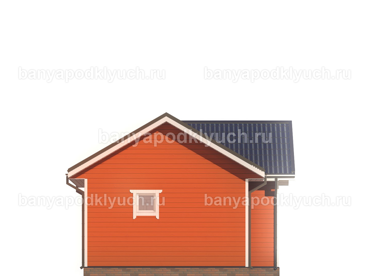 Каркасная баня 8x6 м Каркасная баня 8x6 м