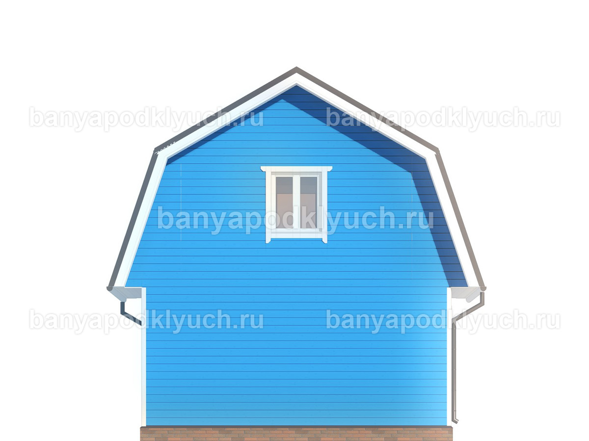 Каркасная баня 6x6 м Каркасная баня 6x6 м