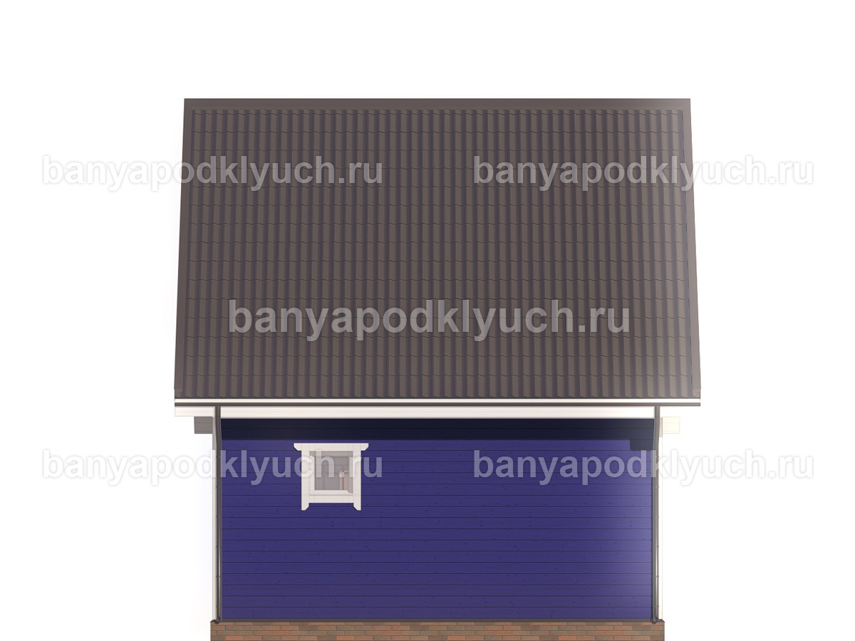 Каркасная баня 6x6 м Каркасная баня 6x6 м